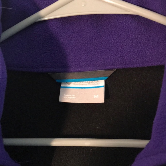 🌷🌷Columbia fleece purple size Medium - Picture 2 of 3